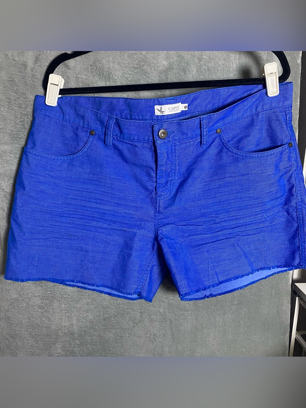 Carve Designs Royal Blue Women's Shorts size‎ 12 beach casual summer daily